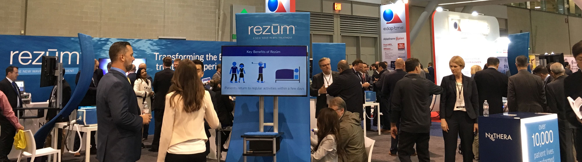 Attendees at Rezum conference
