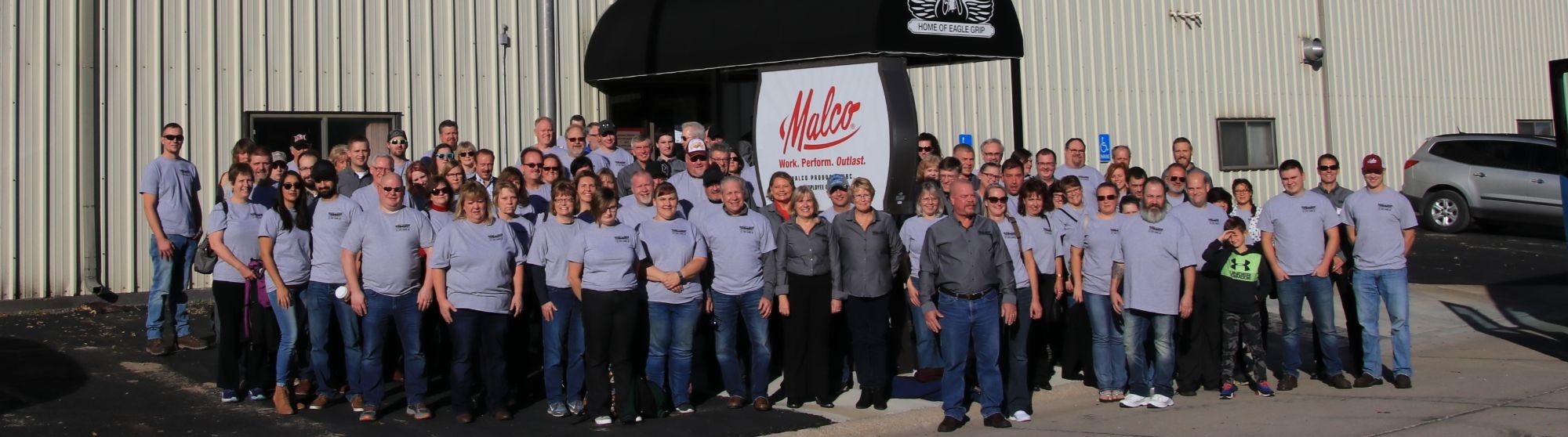 Group of Malco workers