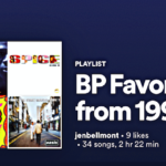 Title graphic of music playlist